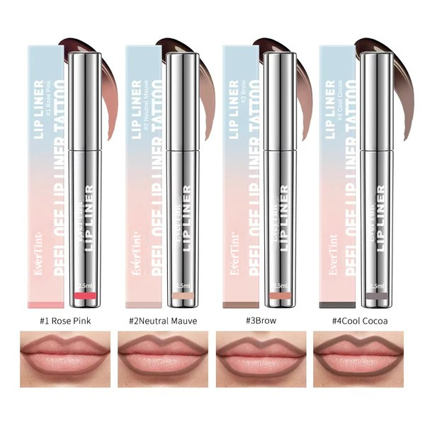 EverTint: Peel Off Lip Liner Tatoo